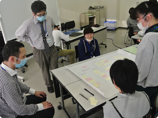 定期的に様々な研修を企画しています